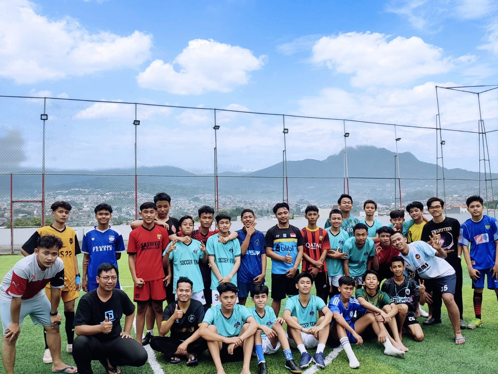 Latihan Mini Soccer di MV Arena Ubertos Kota Bandung